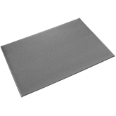 Crown Wear-Bond Comfort-King Pebble Surface Dry Area Anti-Fatigue Mat - 2' x 3', Gray